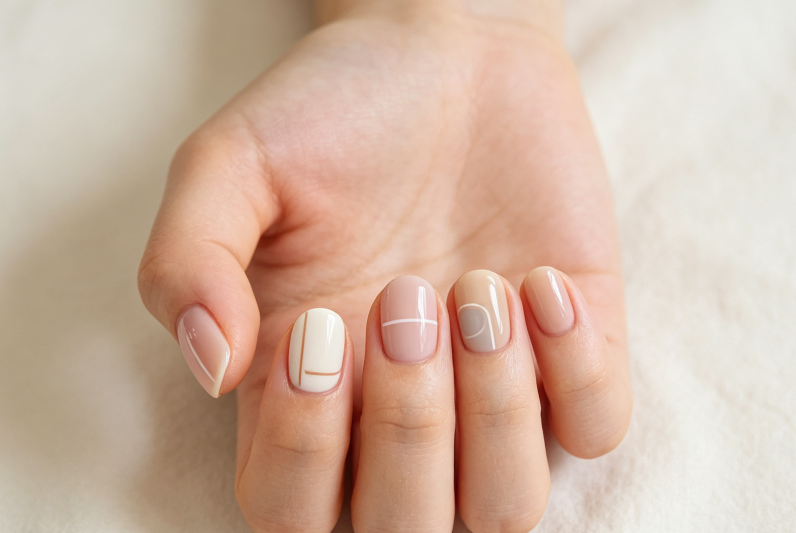 Minimal Single-Tone Summer Solid Nails
