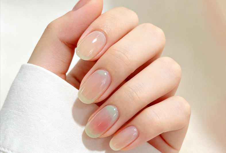 Sheer Glass Nail Trends for Spring 2026
