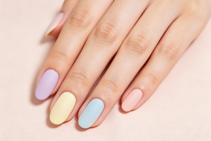 Soft Pastel Nail Palette for Summer